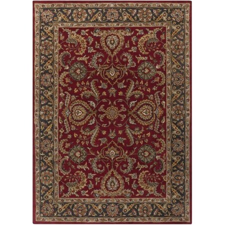 Artistic Weavers Middleton Georgia Rectangle Hand Tufted Area Rug- Red - 5 x 8 ft. AWHY2062-58